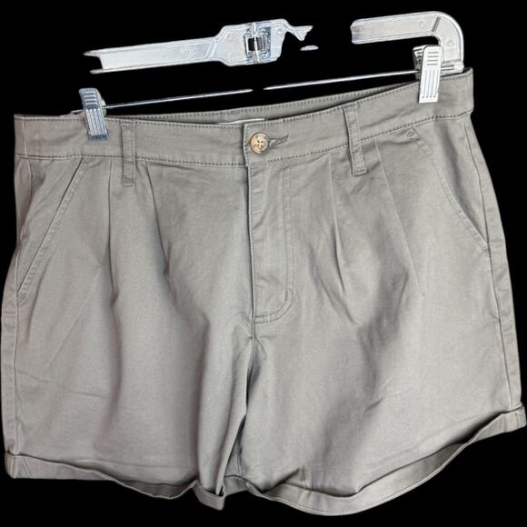 Candace Cameron Bure Pants - Candace Cameron Bure Women's Petite Shorts Olive Stone 10 Petite NWOT Summer‎